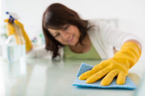 Cleaner in Islington preparing a home for a fresh finish